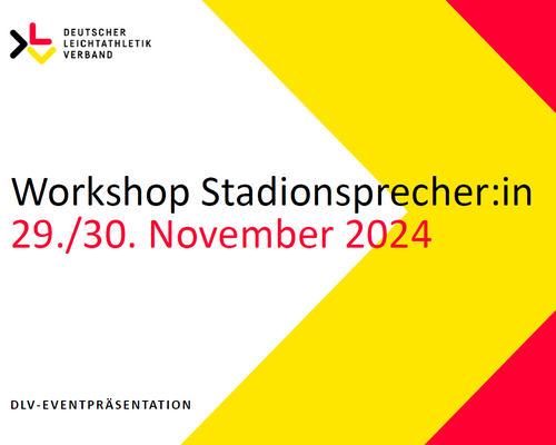 DLV Workshop Stadionsprecher:in