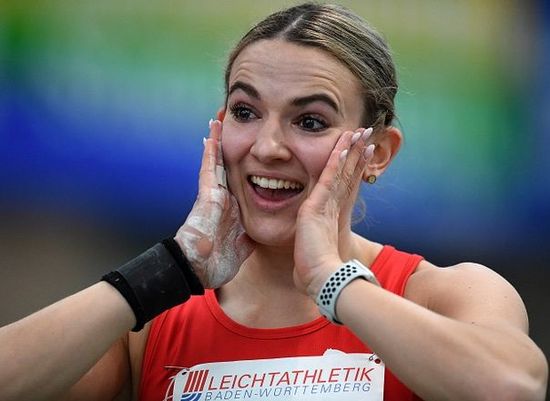 Vanessa Grimm wird Vierte bei Hallen-WM in Nanjing