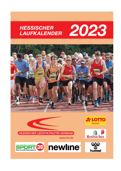 Hessischer Laufkalender 2023  Hessischer Leichtathletik-Verband